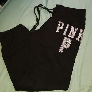 Pink Victoria Secret Sweat Pants